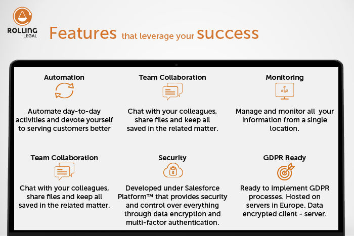 screenshot of Rolling Legal